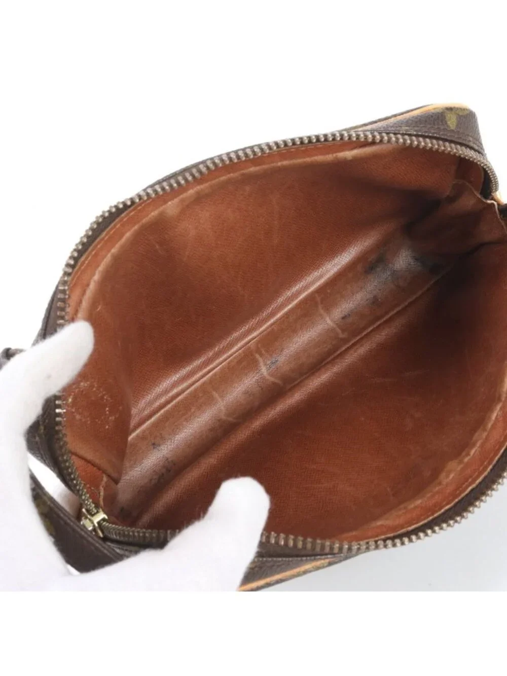Louis Vuitton Monogram Maroulis Bandouliere Leather Shoulder Bag Crossbody Tote
